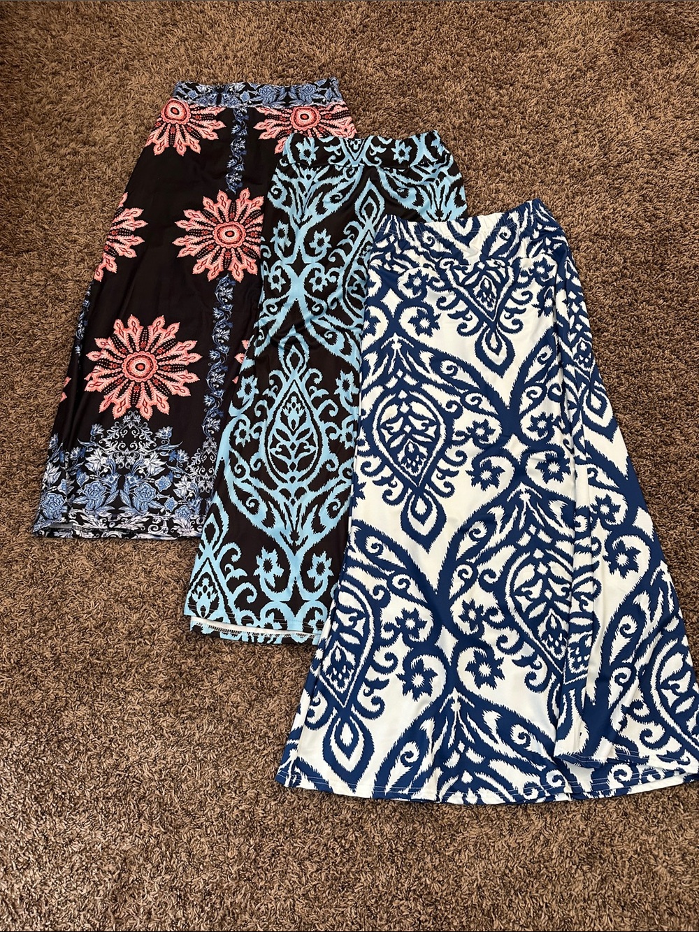 Set Of 3 Maxi Skirts